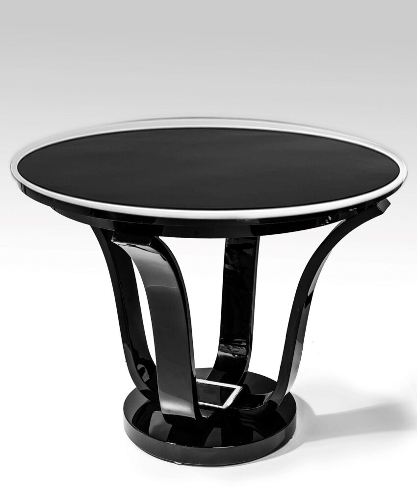 Tisch mit Glasplatte Salontisch
