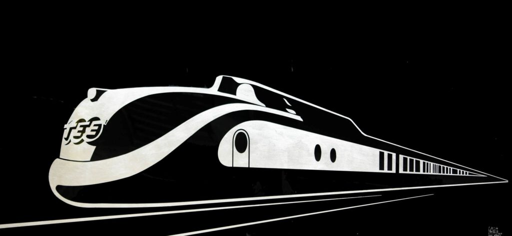 train TEE 2 Art train TEE 2 Art
